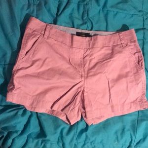 JCrew light pink shorts